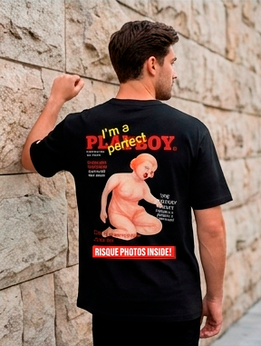 Camiseta I`m a perfect Playboy